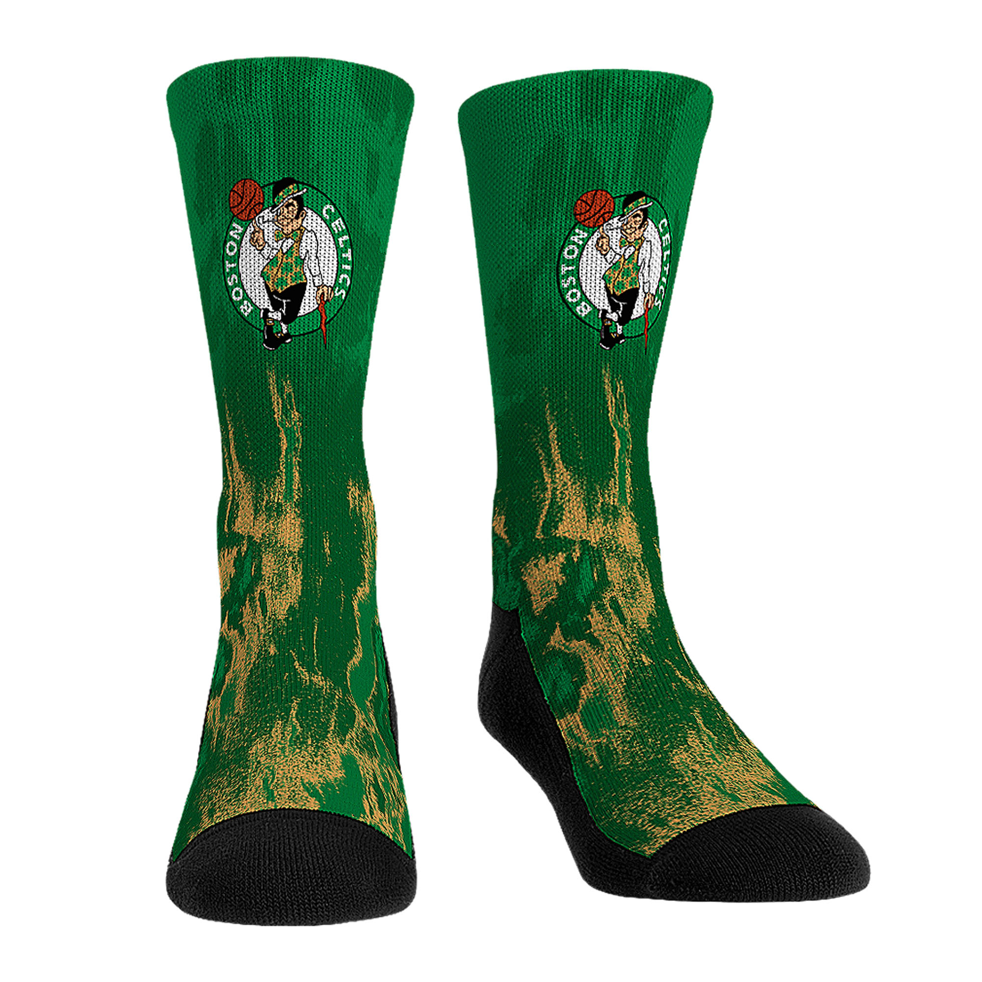 Youth Rock Em Socks Boston Celtics Three-Pack Crew Socks Set - Image 7