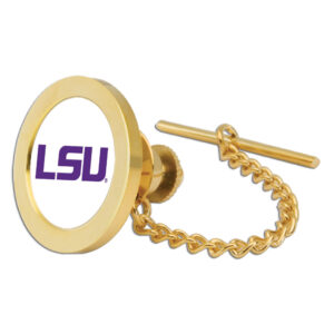 Gold LSU Tigers Team Logo Tie Tack/Lapel Pin