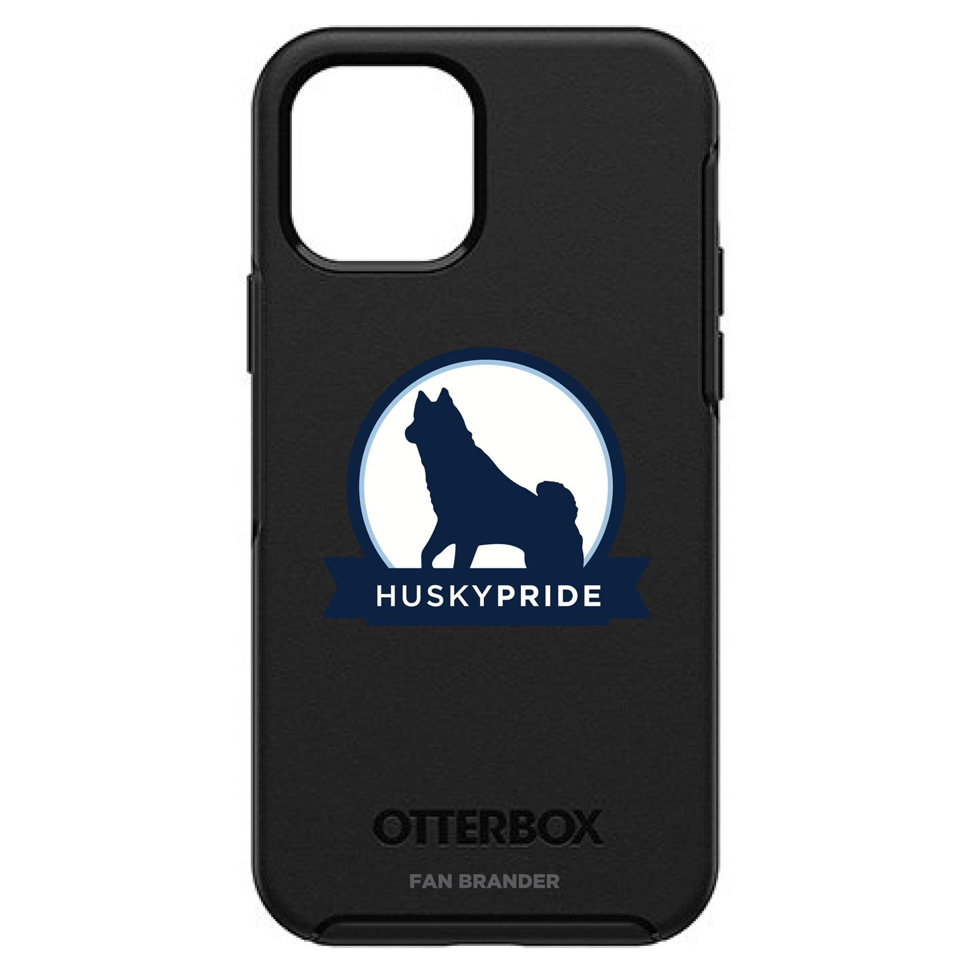 OtterBox Black UConn Huskies Primary Logo iPhone Symmetry Case