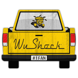 Wichita State Shockers 12'' x 12'' Truck Back Décor