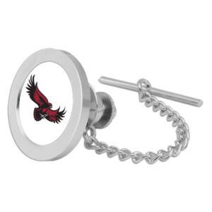 Silver Saint Joseph's Hawks Team Logo Tie Tack/Lapel Pin