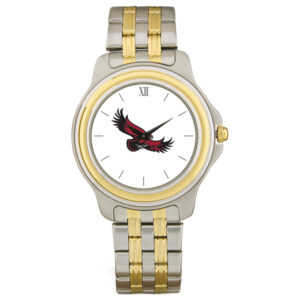 Unisex Silver/Gold Saint Joseph's Hawks Two-Tone Team Logo Wristwatch