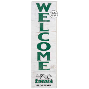 Loyola Greyhounds 10'' x 35'' Indoor/Outdoor Welcome Sign