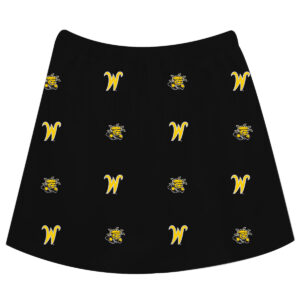 Girls Toddler Black Wichita State Shockers All Over Print Skirt