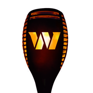 Washington Commanders LED Solar Torch