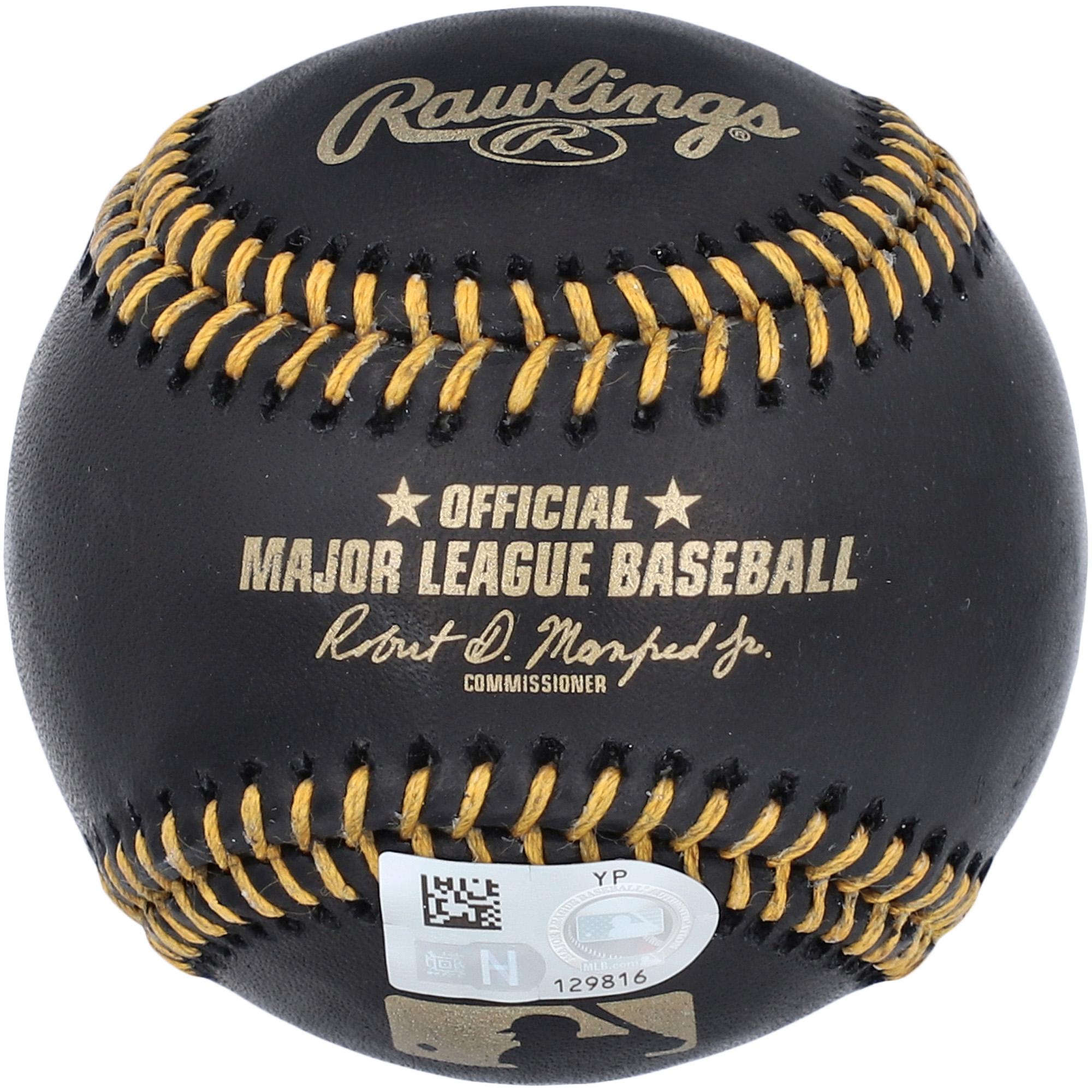 Nestor Cortes Jr. New York Yankees Autographed Black Leather Baseball - Image 5