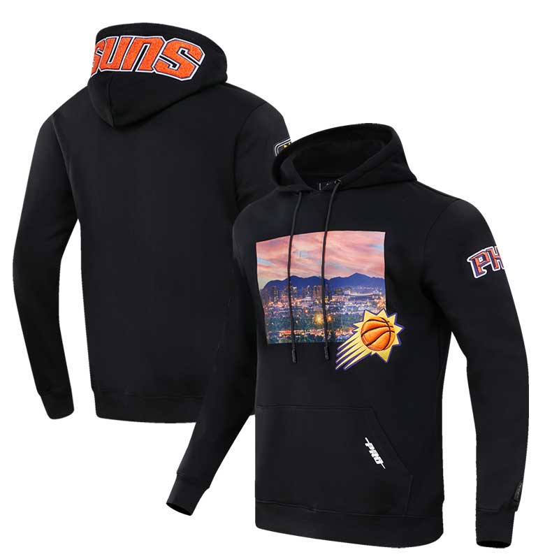 Men's Champion Navy Ole Miss Rebels Stack Logo Volleyball Powerblend Pullover Sweatshirt - Image 2