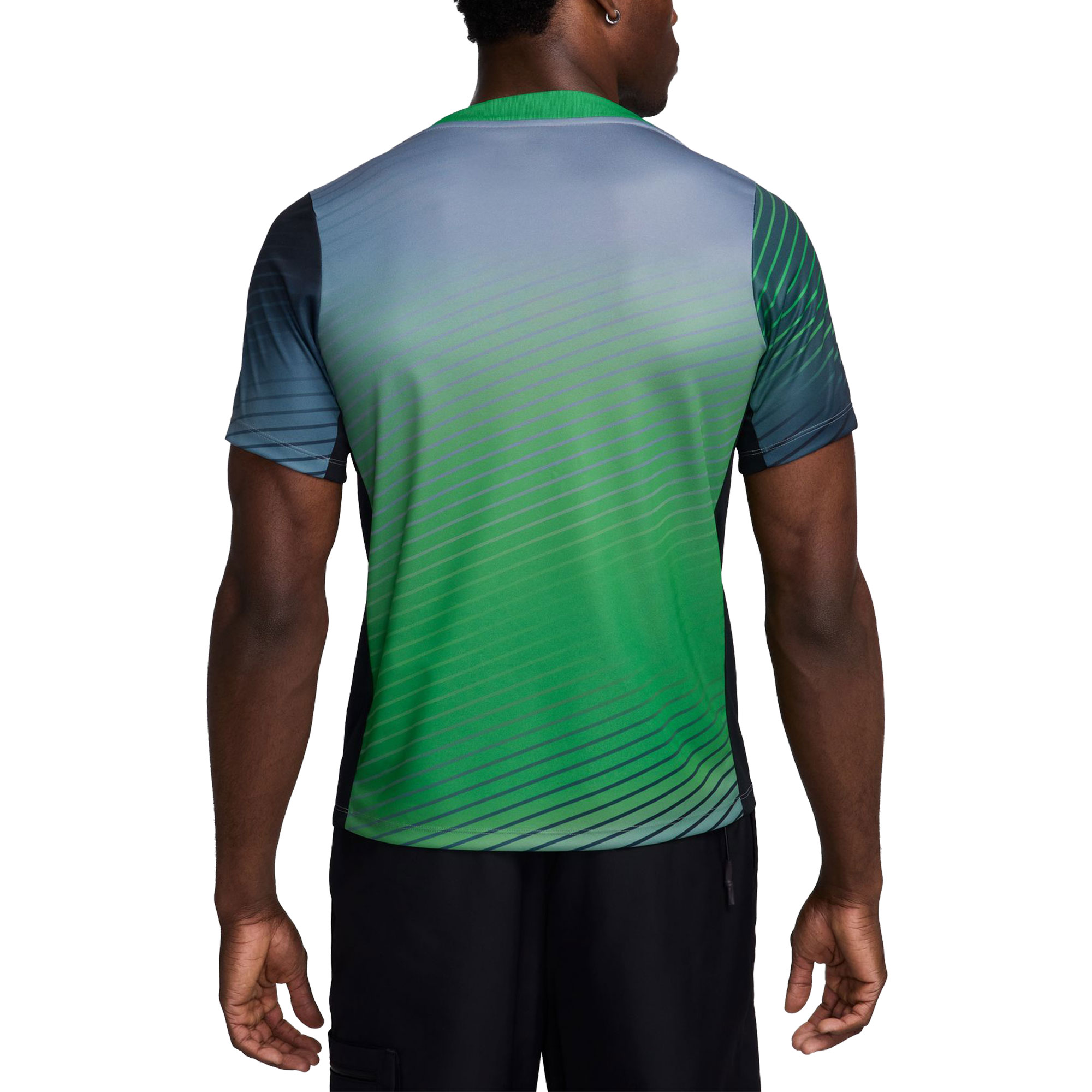 Men's Nike Gray Nigeria National Team 2024 Academy Pro Pre-Match Top - Image 8
