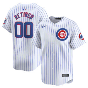 Men's Nike White Chicago Cubs Home Limited Pick-A-Player Retired Roster Jersey