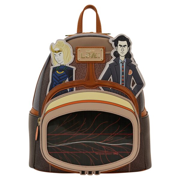 Loungefly  Loki TVA Multiverse Lenticular Mini Backpack