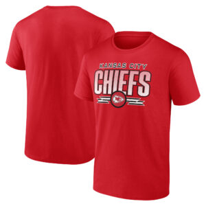 Men's Fanatics Red Kansas City Chiefs Fading Out T-Shirt