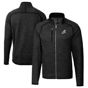 Men's Colosseum Charcoal Air Force Falcons OHT Military Appreciation Digi Camo Quarter-Zip Hoodie