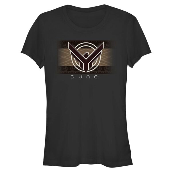 Women's Mad Engine Black Dune Atreides Clan Graphic T-Shirt