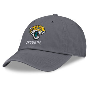 Men's Fanatics Graphite Jacksonville Jaguars Team Logo Adjustable Hat