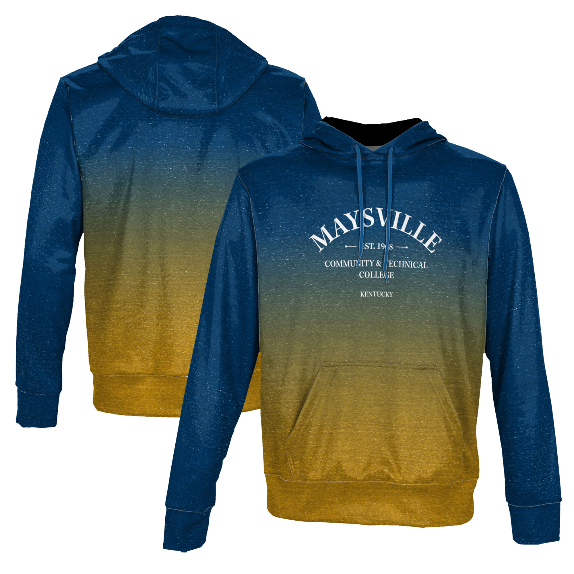 Men's ProSphere Blue Maysville Community and Technical College Pullover Hoodie