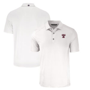 Men's Cutter & Buck White Texas A&M Aggies Big & Tall Forge Eco Stretch Recycled Polo