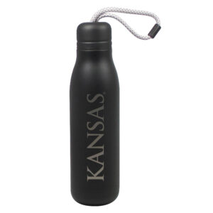 Black Kansas Jayhawks 18oz. Bali Bottle