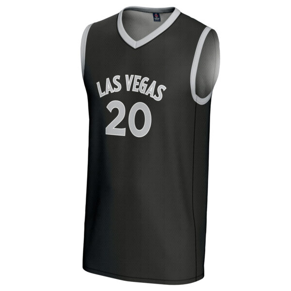 Youth GameDay Greats Kate Martin Black Las Vegas Aces Lightweight Replica Basketball Jersey - Image 7