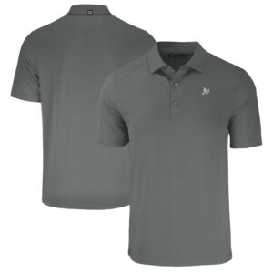 Men's Cutter & Buck Gray Athletics Big & Tall Forge Eco Stretch Recycled Polo