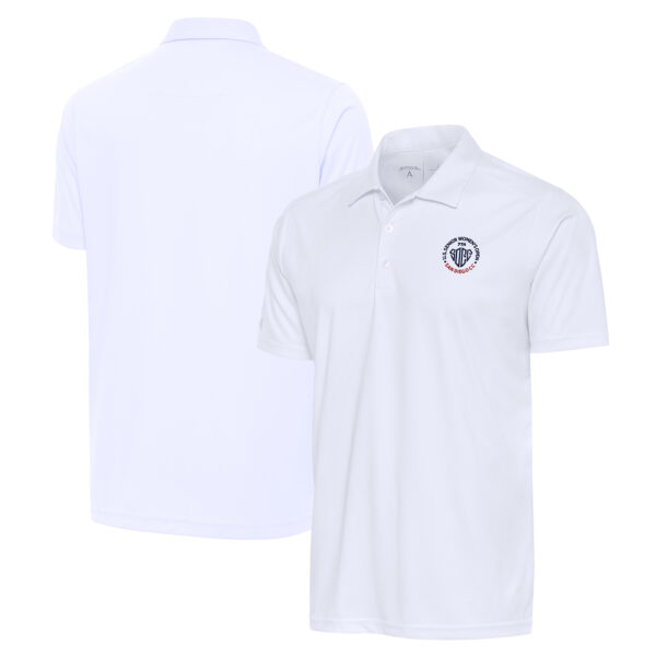 Men's Antigua White 2025 U.S. Senior Women's Open Tribute Polo