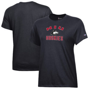 Women's Champion  Black Northern Illinois Huskies Core T-Shirt