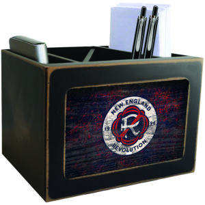 New England Revolution 4'' x 5'' x 4'' Desktop Organizer