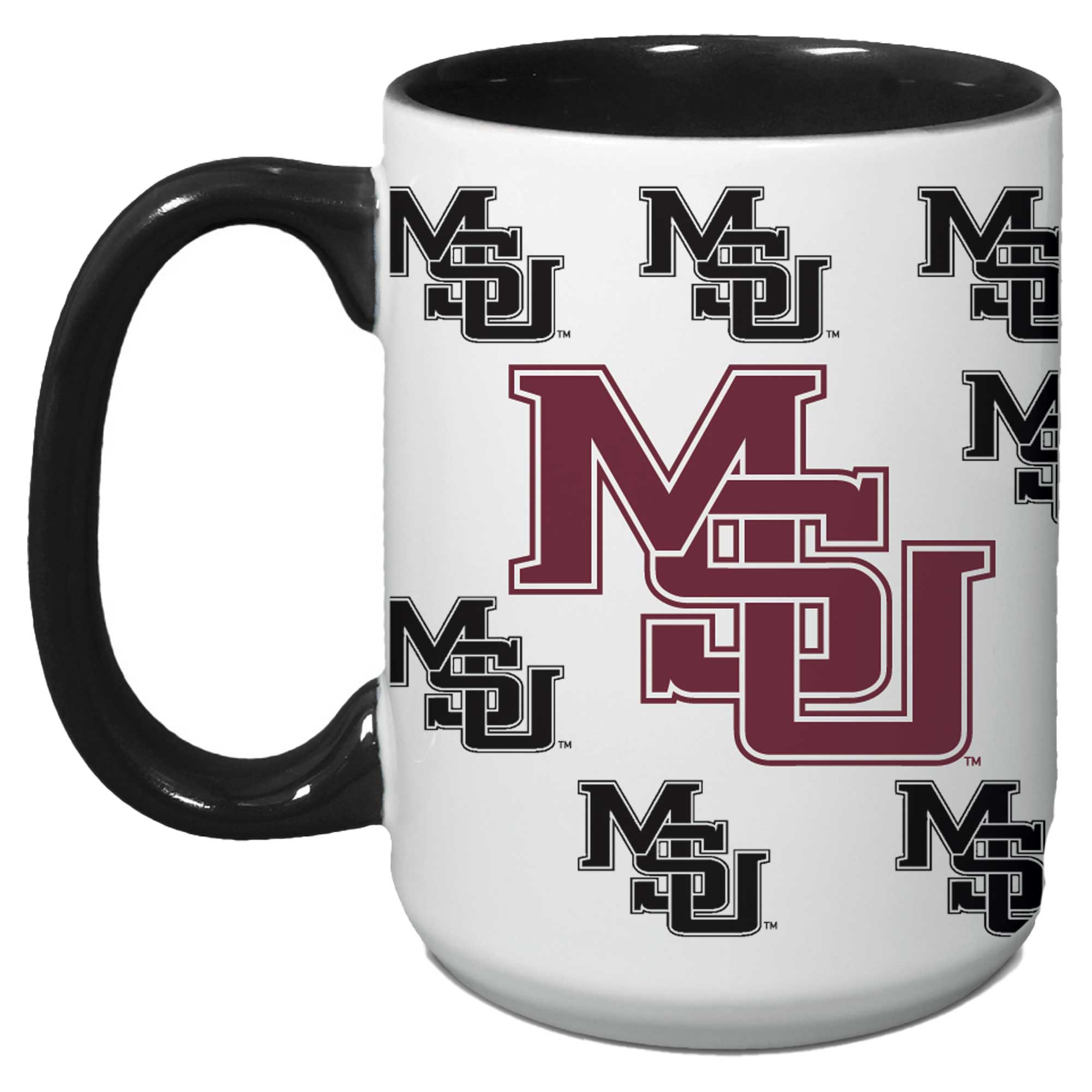 Mississippi State Bulldogs 15oz. Vintage Repeat Java Mug - Image 2