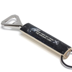 Tokens & Icons Chicago Cubs Game-Used Baseball Bat Bottle Opener
