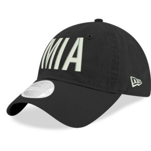 Women's New Era Black Miami Dolphins Hometown 9TWENTY Adjustable Hat