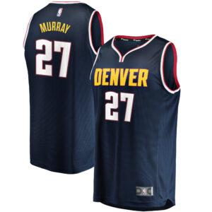 Men's Fanatics Jamal Murray Blue Denver Nuggets Fast Break Replica Jersey - Icon Edition