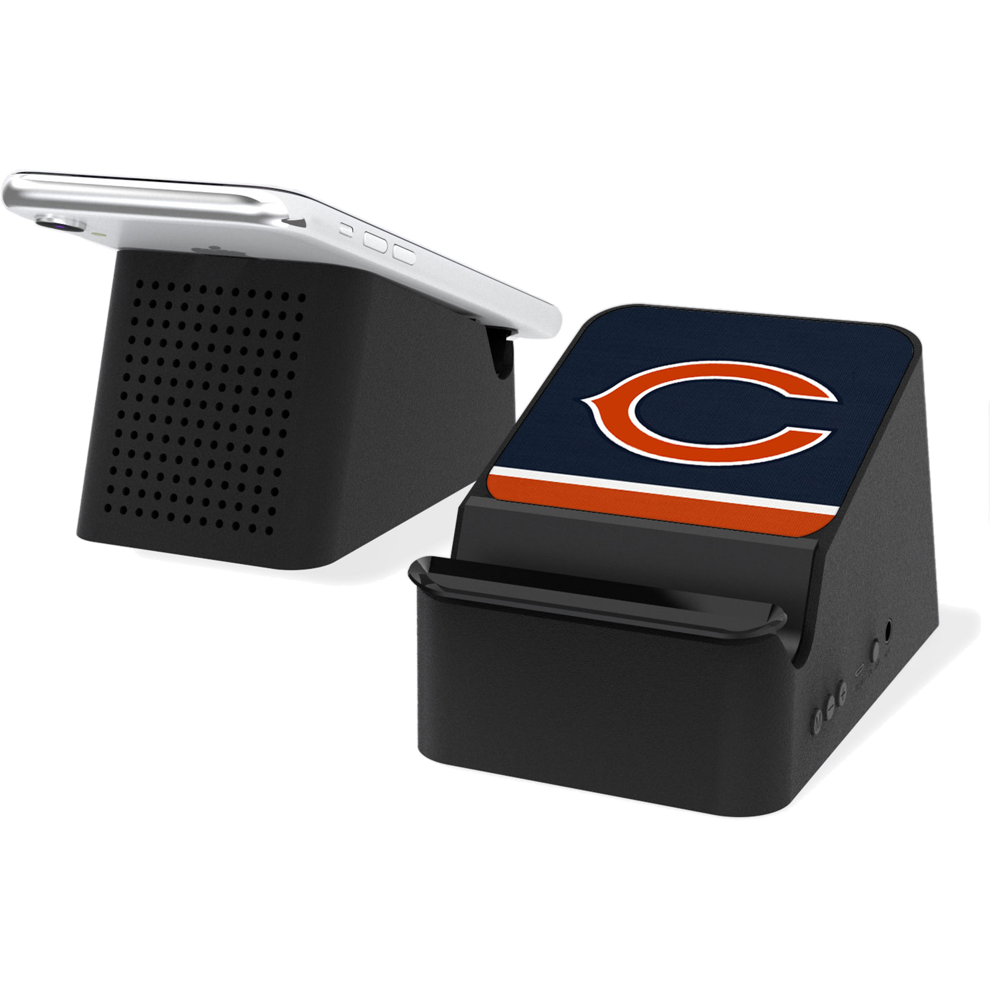 Chicago Bears Wireless Charging Station and Bluetooth Speaker
