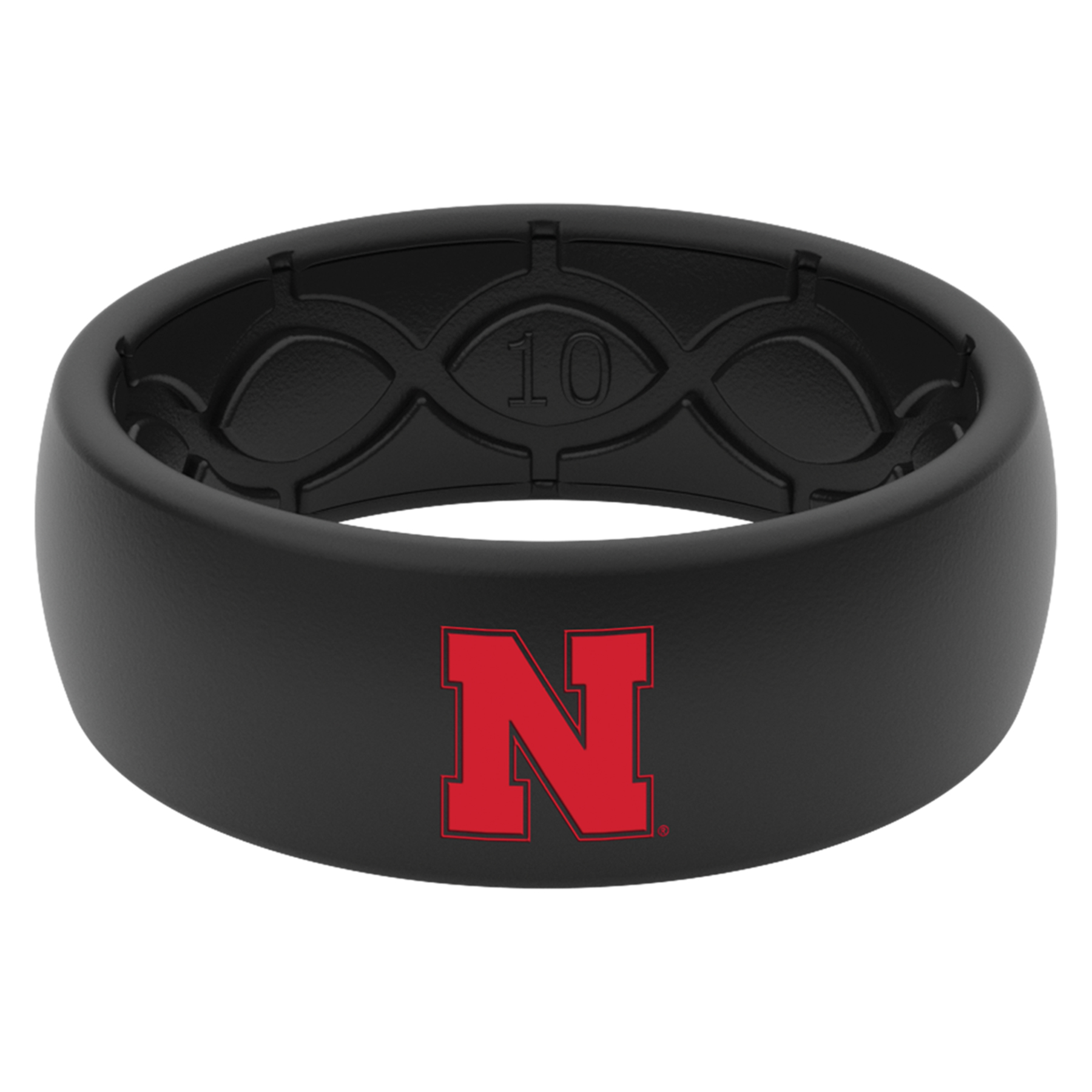 Men's Groove Life Black Nebraska Huskers Original Ring