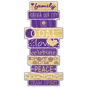 Orlando City SC 24'' Celebrations Stack Sign