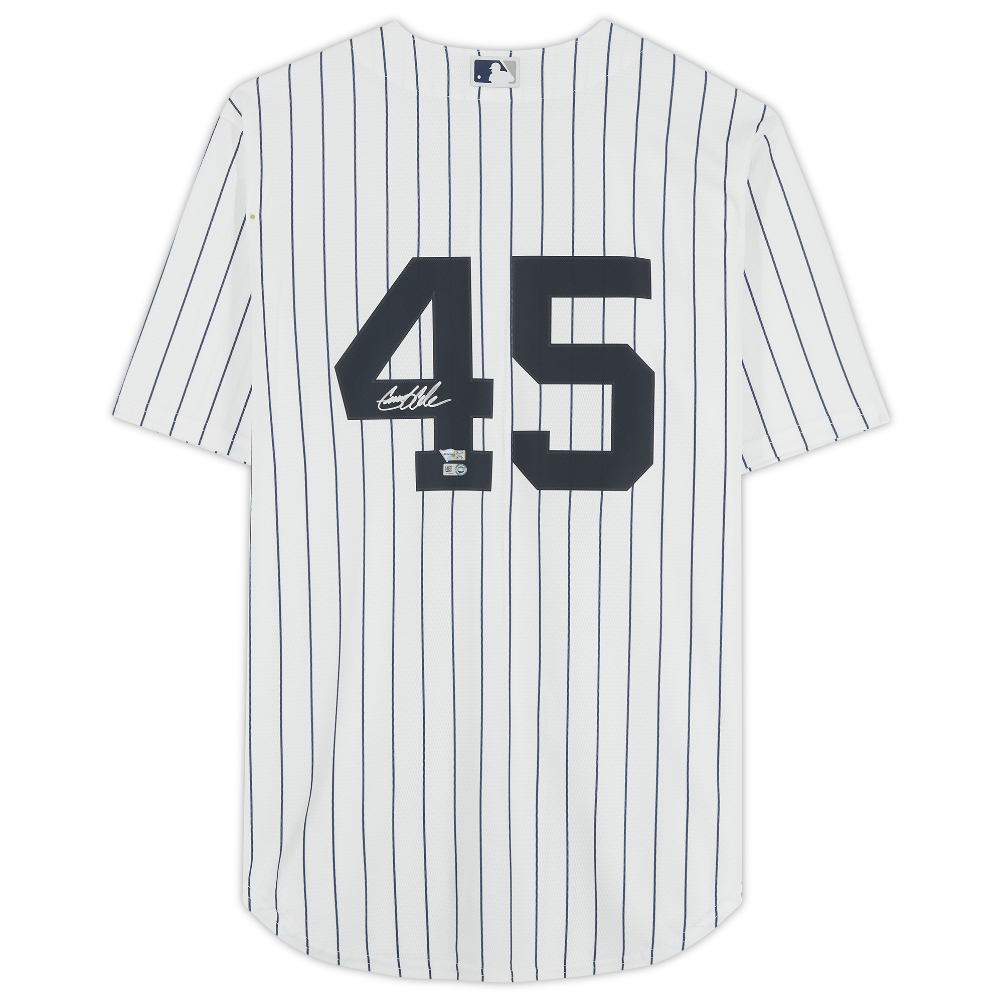 Gerrit Cole New York Yankees Autographed White Nike Replica Jersey - Image 3