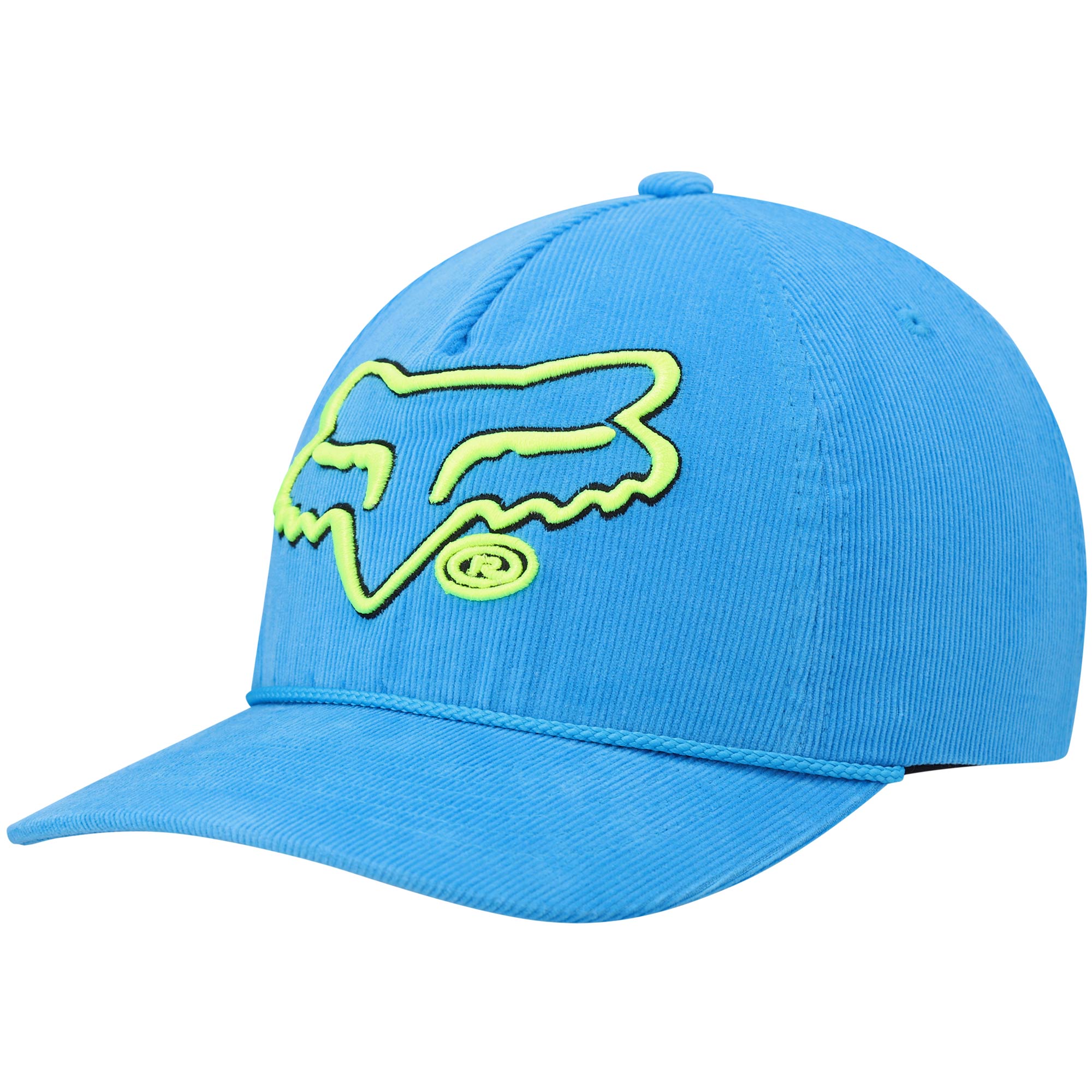 Men's Blue Fox Racing Brushed Snapback Hat
