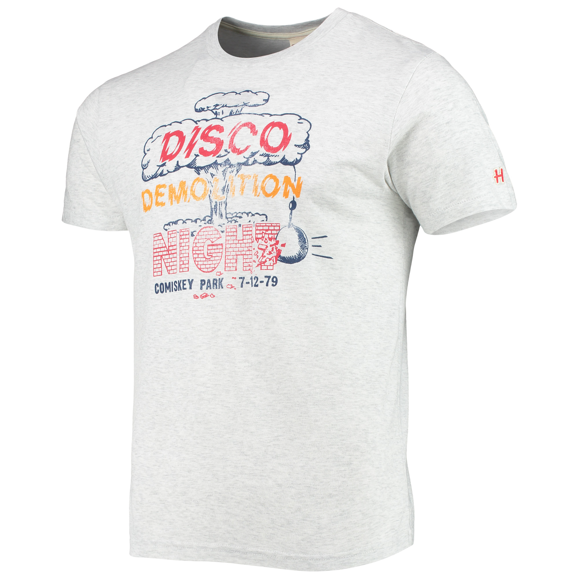 Men's Homage White Chicago White Sox Hyper Local Tri-Blend T-Shirt - Image 6