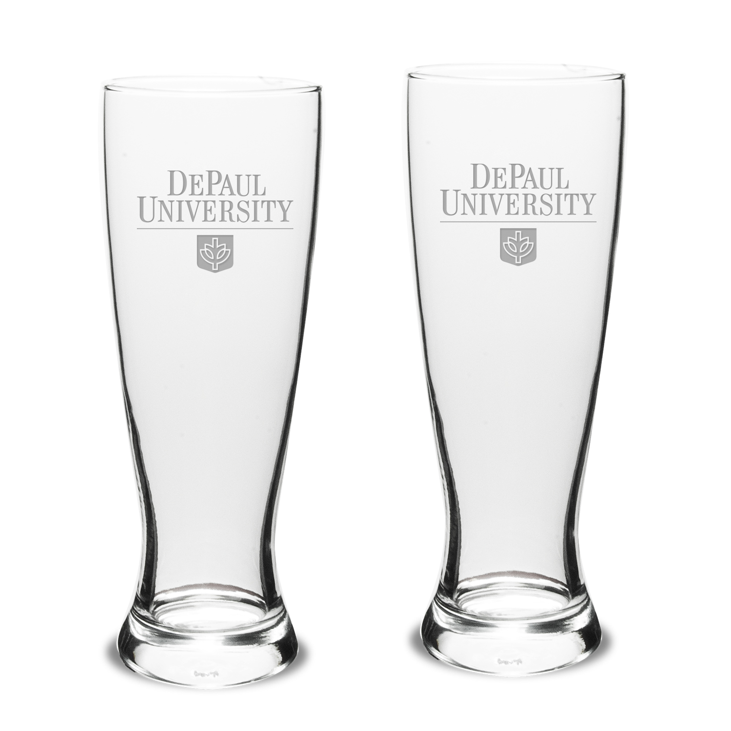 DePaul Blue Demons 23oz. 2-Piece Stylish University Pilsner Set