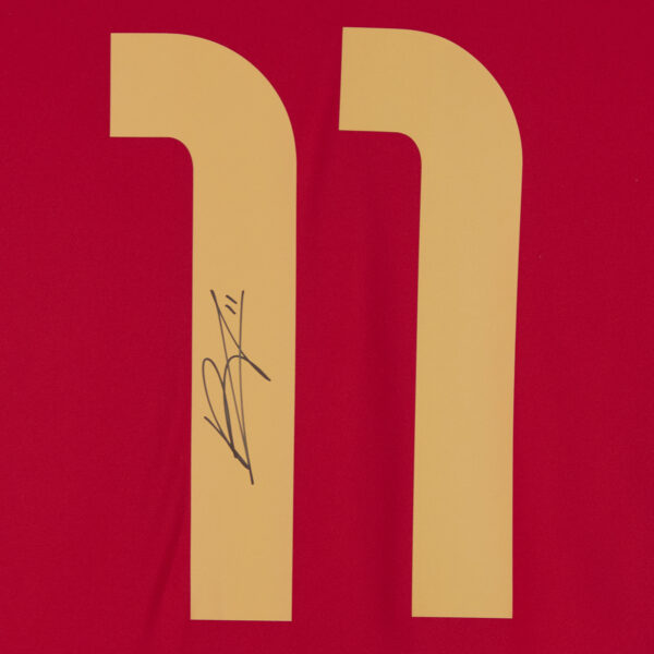 Bruno Fernandes Portugal National Team Autographed 2020-21 Home Jersey - Image 9