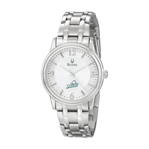 Men's Bulova  Silver Florida Gulf Coast Eagles