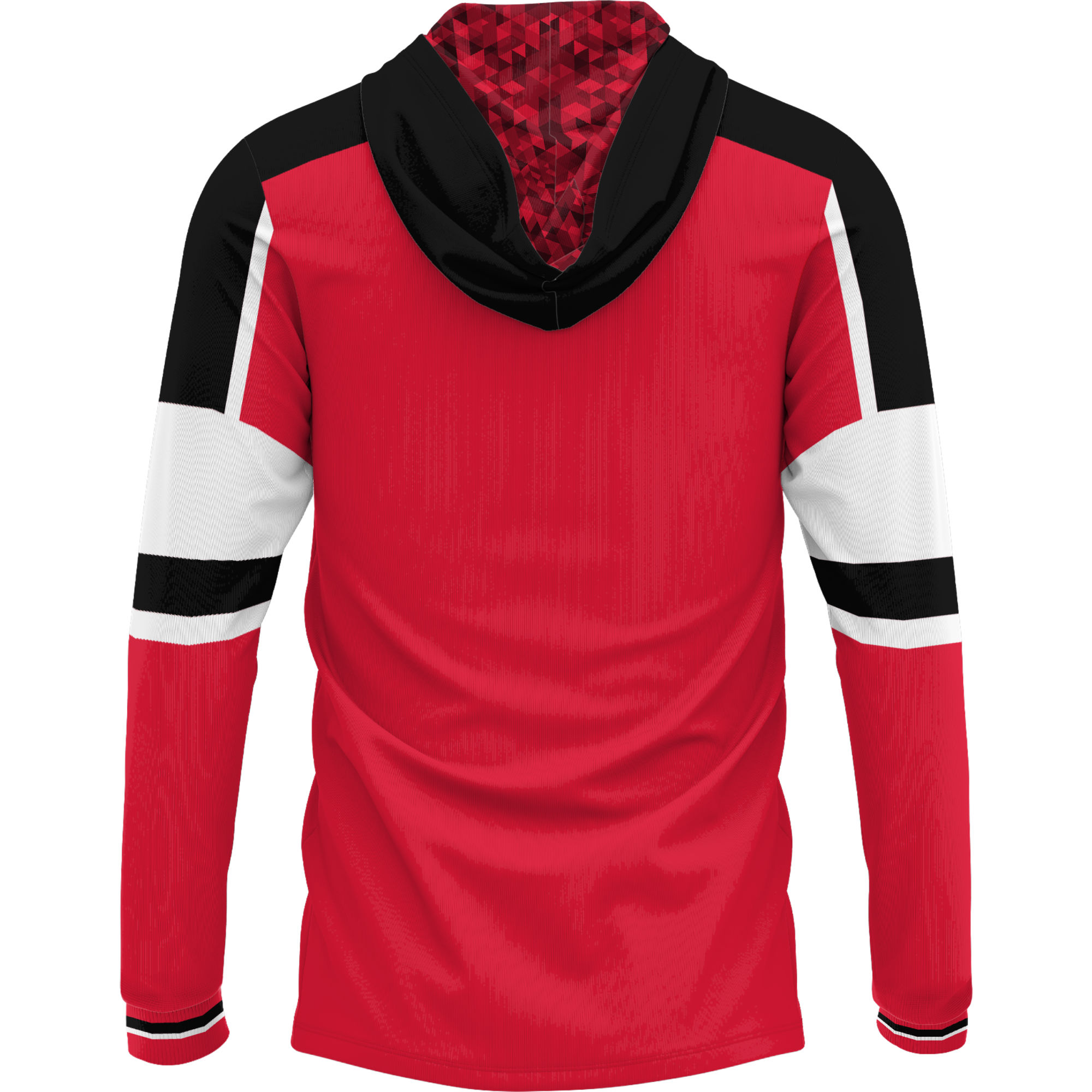 Men's Red Illinois State Redbirds Long Sleeve Hoodie T-Shirt - Image 4