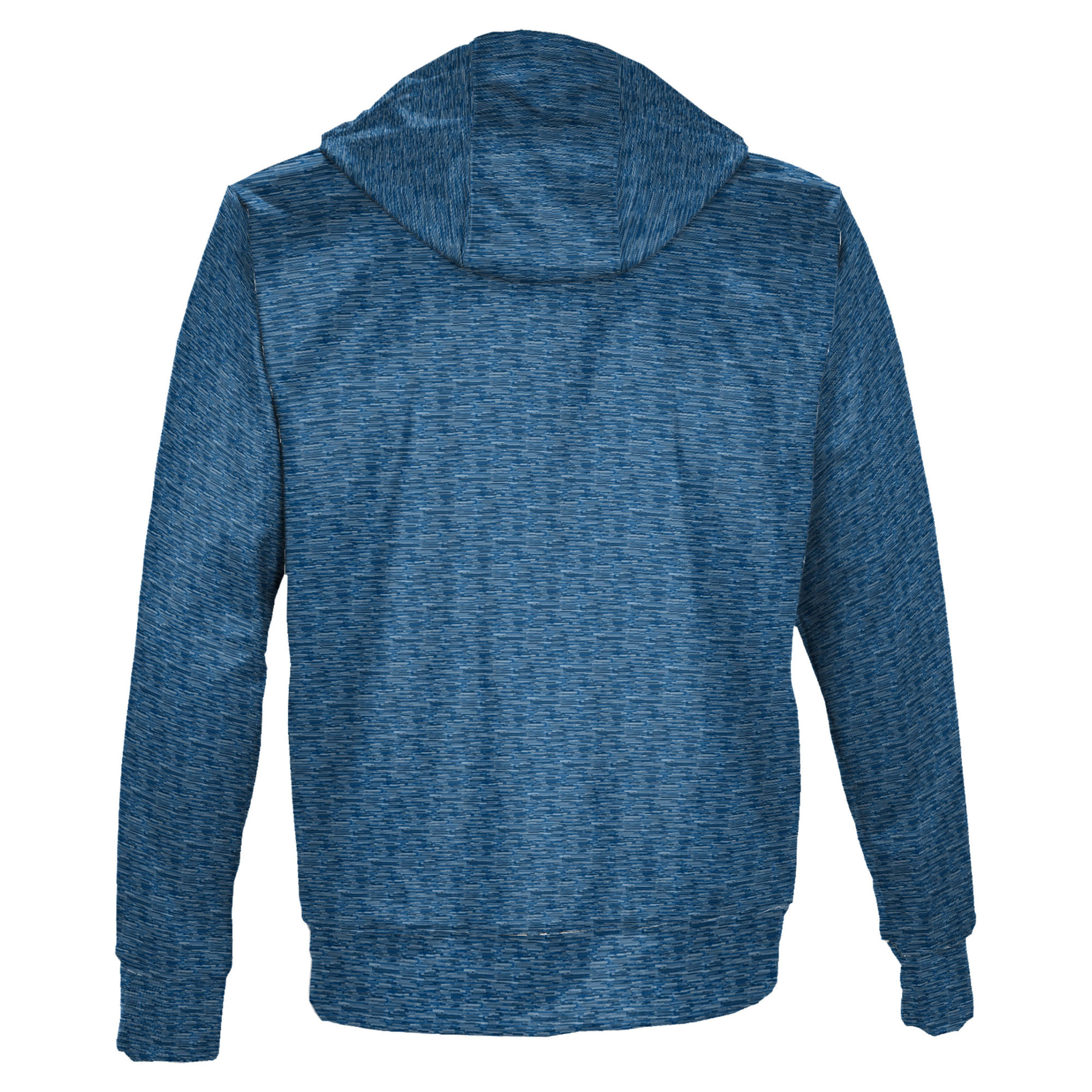 Men's Champion Gray Navy Midshipmen Athletics Logo Stack Pullover Sweatshirt - Image 4