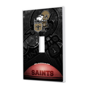 New Orleans Saints Legendary Design Single Toggle Lightswitch Plate