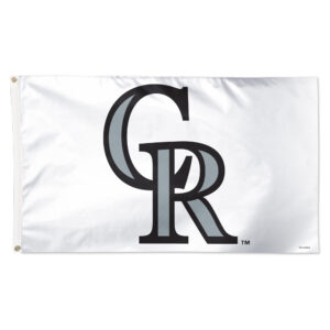 WinCraft Colorado Rockies 3' x 5' Single-Sided Vibrant Logo Deluxe Flag