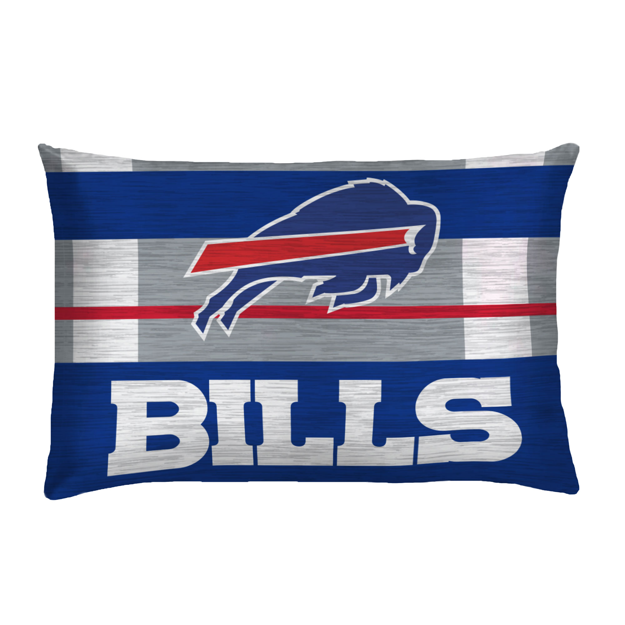 Buffalo Bills Heathered Stripe 3-Piece Full/Queen Bed Set - Image 10