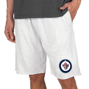 Men's Concepts Sport Oatmeal Winnipeg Jets Mainstream Terry Shorts