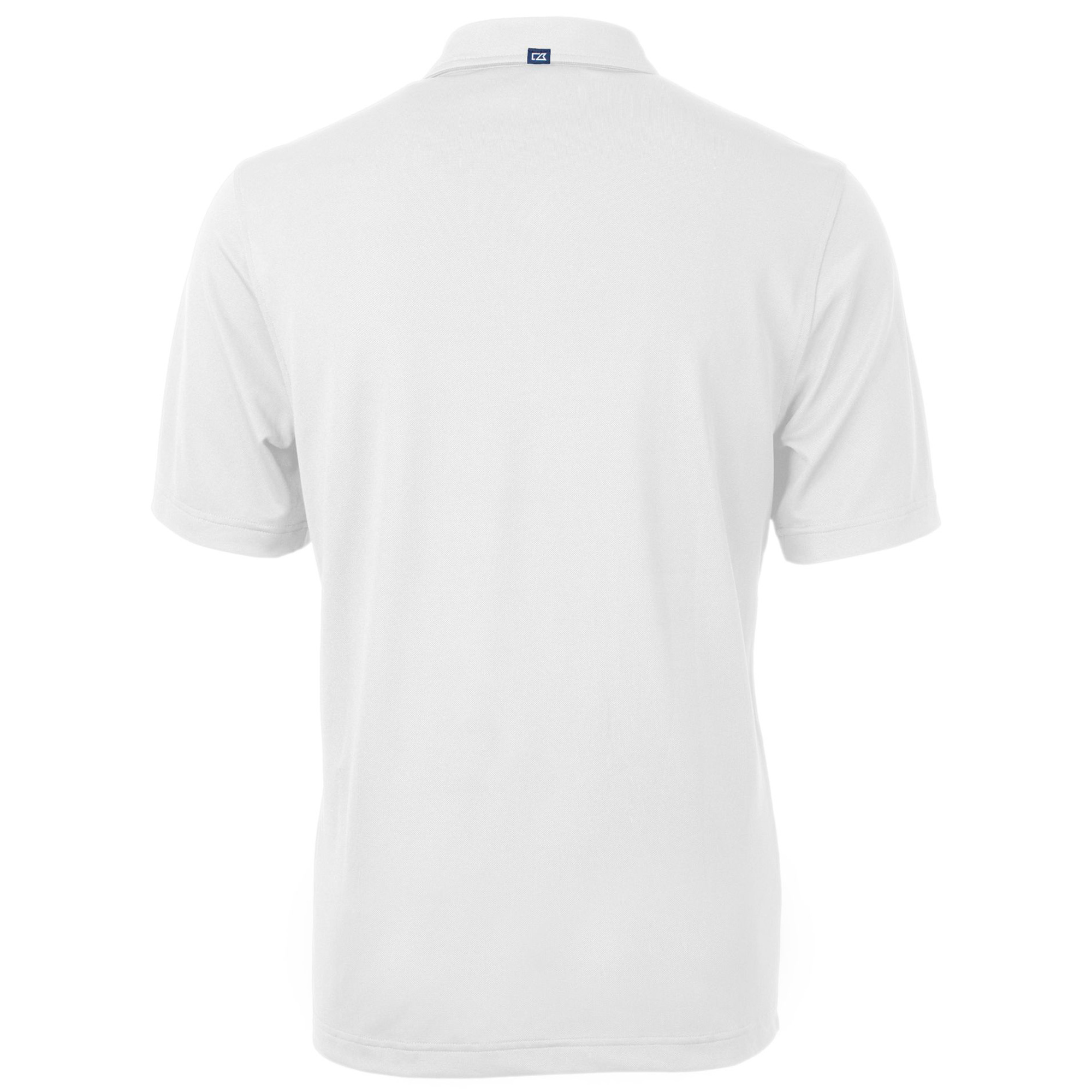 Men's Cutter & Buck White New Orleans Saints Big & Tall Team Virtue Eco Pique Recycled Polo - Image 7