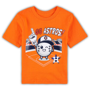 Infant Orange Houston Astros Ball Boy T-Shirt