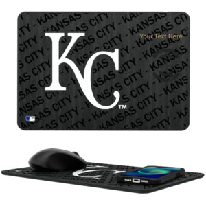 Kansas City Royals Personalized Wireless Charger & Mouse Pad