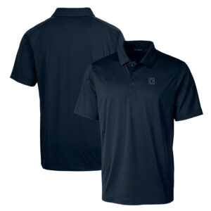Cutter & Buck Navy Georgetown Hoyas Primary Team Logo Prospect Textured Stretch Polo