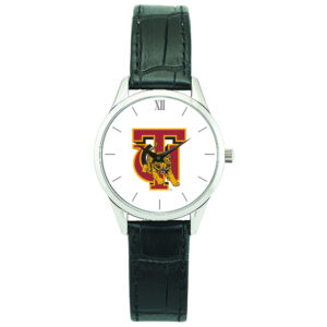 Women's Silver Tuskegee Golden Tigers Stainless Steel Wristwatch